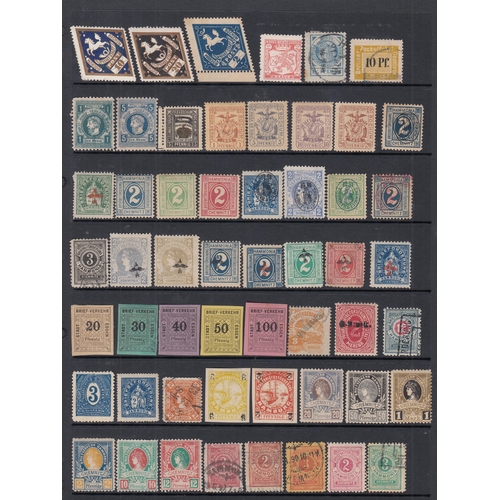 502 - Stadtpost: 1890s selection, mostly mint (or no gum, as often): Bochum (52, including bicycle types a... 