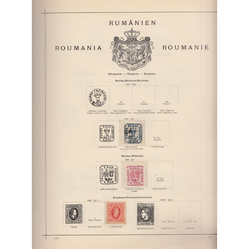 354 - Mint and used collection in Schaubek Permanent album for European countries P/T. Very cleaned and re... 