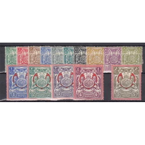 1175 - 1914 MCA set of 14v to 10r fine mint, SG261/75, Cat £325