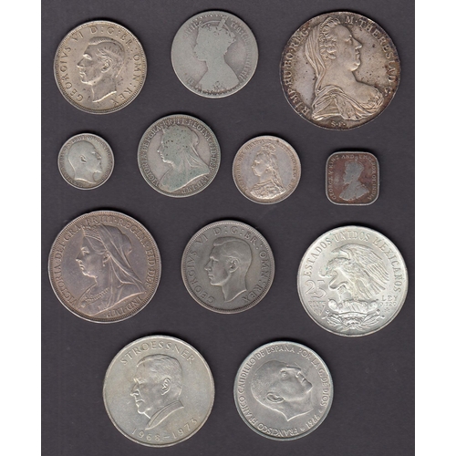 117 - A World mainly 20th century coin collection in an album, predominantly UK circulated low denominatio... 