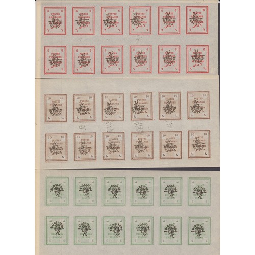 1007 - 1906 overprinted 