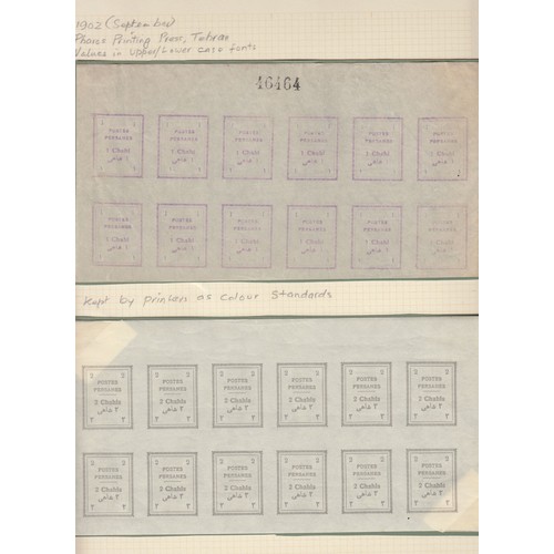 1008 - 1971 2½p (2) and 3p (4) se-tenant pane u/m, FCP/PVA with PAP2 perf type and missing phosphor. Some t... 