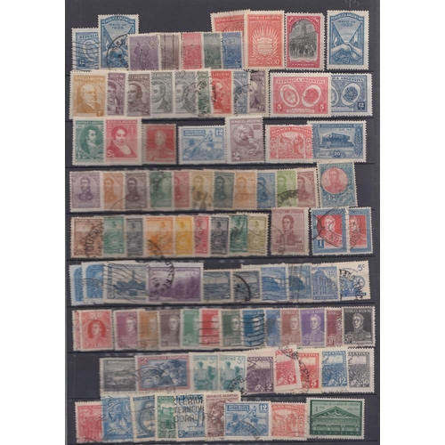 379 - Substantial Latin America collection of approx. 2,150 in large stock book, the majority are used wit... 