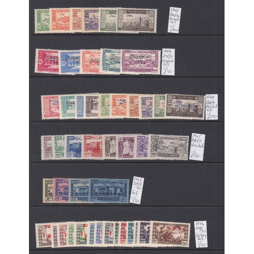 1032 - 1928/57 25 different mint sets incl 1928 Airs SG137/40, 1930 Congress SG157/62, 1936 Tourist SG191/8... 