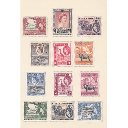 1027 - A trio of early QEII presentation packs for 1954/55 and 1960 definitive issues, all with mint stamps... 