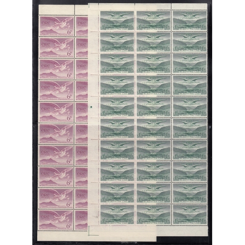 1013 - A quantity of MNH sheets/part sheets and loose Irish stamps housed for 1960s/70s mainly in sets, som... 