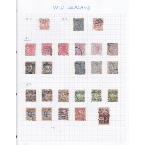 245 - A mint and used World stamp collection in 16 albums/binders, all periods, mainly collected in part s... 