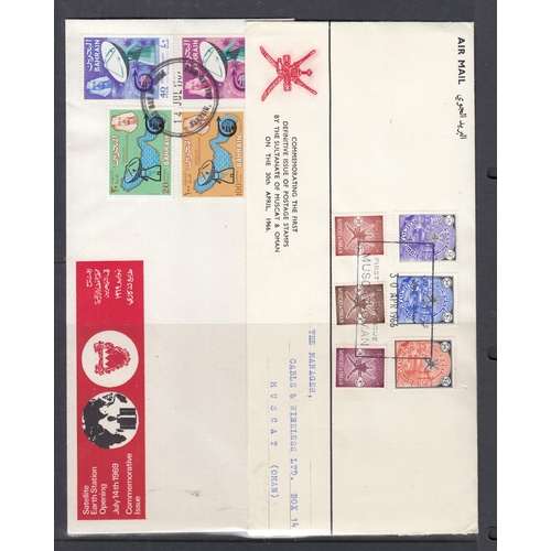 319 - A mint and used World stamp accumulation, including stamps in packets and World FDCs in three albums... 