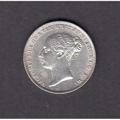 111 - UK 1853 QV silver Sixpence, in extra fine condition