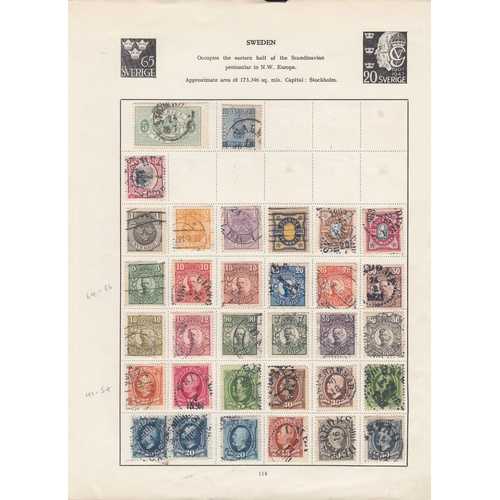 284 - A World stamp collection in 28 Albums/ binders, mainly mid-modern used stamps for Germany, USA, Scan... 