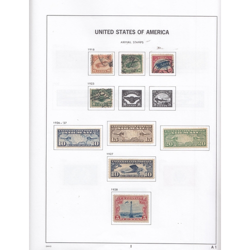 1170 - A two-volume mint and used stamp collection in pre-printed Davo albums from 1851 to 1990, with a sma... 