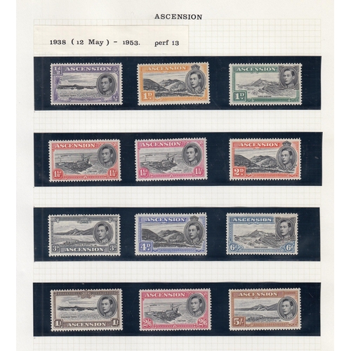 368 - A three volume British Commonwealth collection, mainly mid-modern period, strength in South Atlantic... 