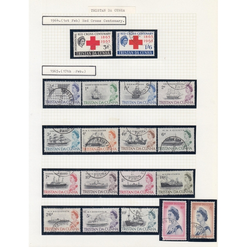 368 - A three volume British Commonwealth collection, mainly mid-modern period, strength in South Atlantic... 