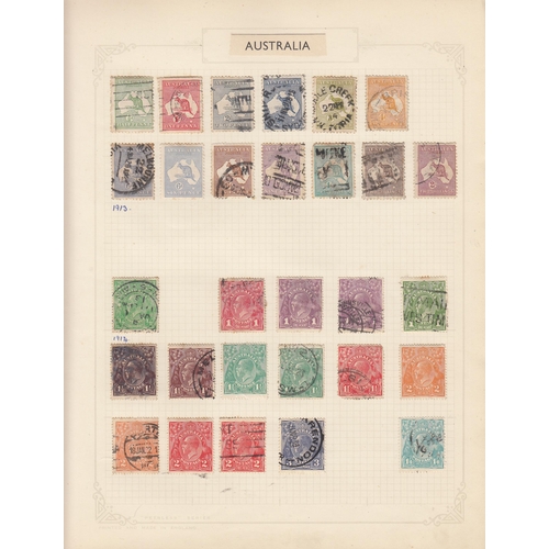 328 - Various global stamps in 9x albums and loose, noted 2x volumes of British Empire early/mid period wi... 