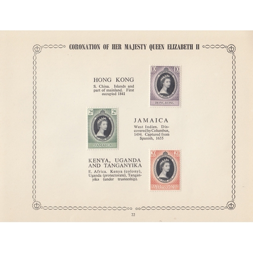 260 - A mint and used Commonwealth collection all periods with noted BWI used in Davo, earlier QEII Omnibu... 