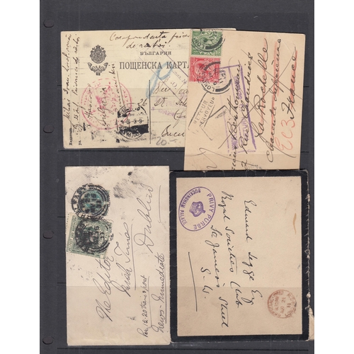 371 - An envelope of World mainly 20th century Postal History including Field Post covers, Air Mail covers... 