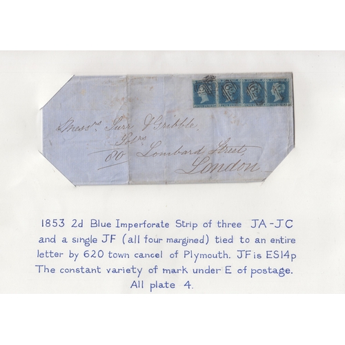 198 - A large accumulation of 1000+ GB Postal History Covers/Entires/Fronts/Postal Stationery from the 18t... 