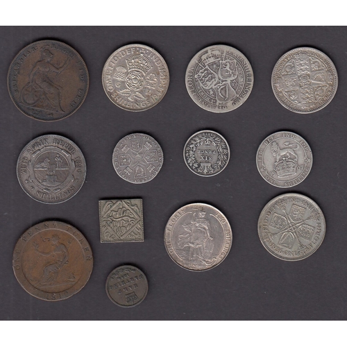 18 - A collection of mainly late 19th & 20th Century circulated coins, loose and in Whitman folders, stre... 