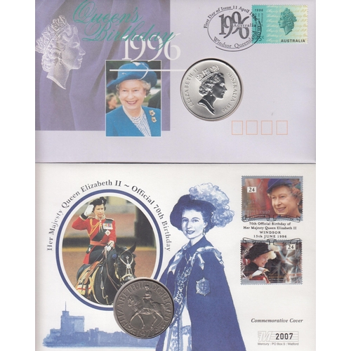 276 - Aviation and Royalty themed stamps in 9x volumes including a host of coin covers, mini sheets and se... 