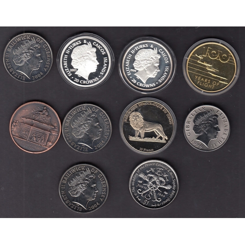 124 - A World 20th Century coin accumulation, mainly proof coins, including various Westminster sets noted... 