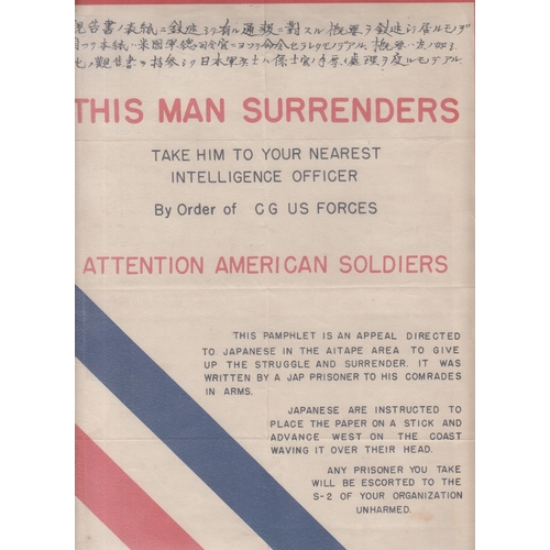 423 - A collection on WWII Japanese Occupation in Southeast Asia and then the subsequent Surrender, includ... 