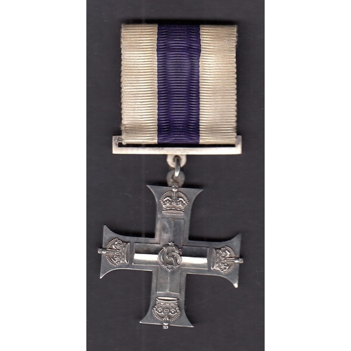 172 - UK KGV Military Cross, privately inscribed Lt. W.B. Burke.3rd BN. RI. REGT. H.M. Birthday Honours 19... 