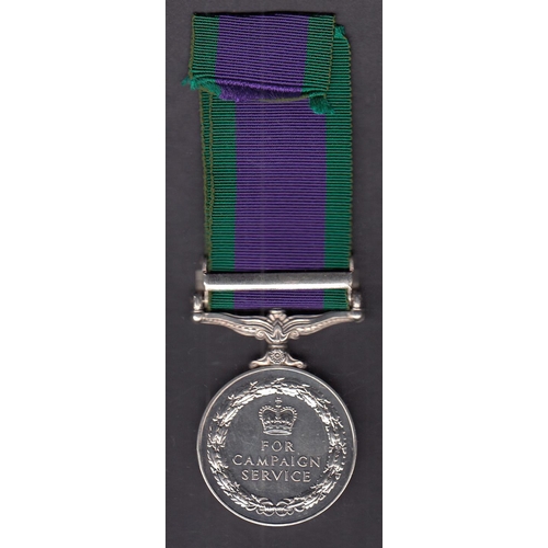 183 - UK QEII General Service Medal with Northern Ireland bar, awarded to LAC.N.M. SIMPSON. (S8080660) R.A... 