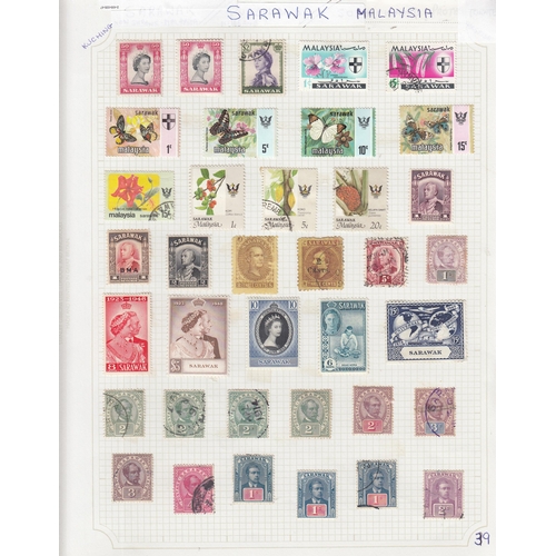 315 - A mint and used all periods World stamp collection in 25+ binders and stock books, mainly collected ... 