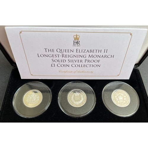 90 - A collection of x22 Tristan da Cunha silver proof coins, including 2015 QEII £5 silver proof (5oz),2... 