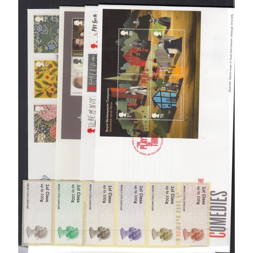 329 - Mint and used GB stamp and FDC collection housed in quantity of albums mostly for QEII period, noted... 