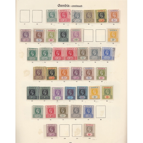 501 - 1840/1936 Commonwealth mint and used collection housed in two printed Imperial albums (the GB pages ... 