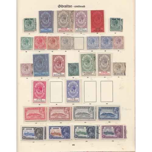 501 - 1840/1936 Commonwealth mint and used collection housed in two printed Imperial albums (the GB pages ... 