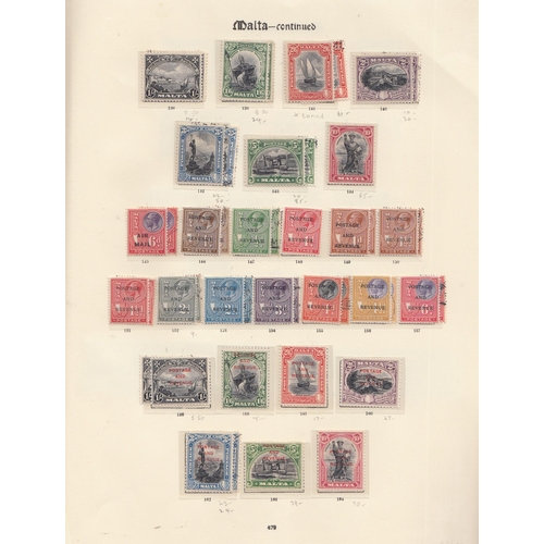 501 - 1840/1936 Commonwealth mint and used collection housed in two printed Imperial albums (the GB pages ... 