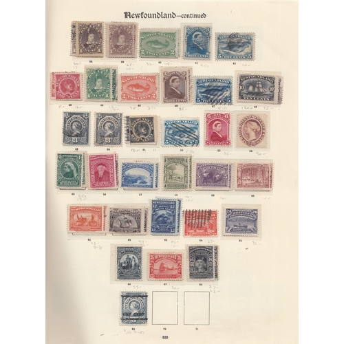 501 - 1840/1936 Commonwealth mint and used collection housed in two printed Imperial albums (the GB pages ... 