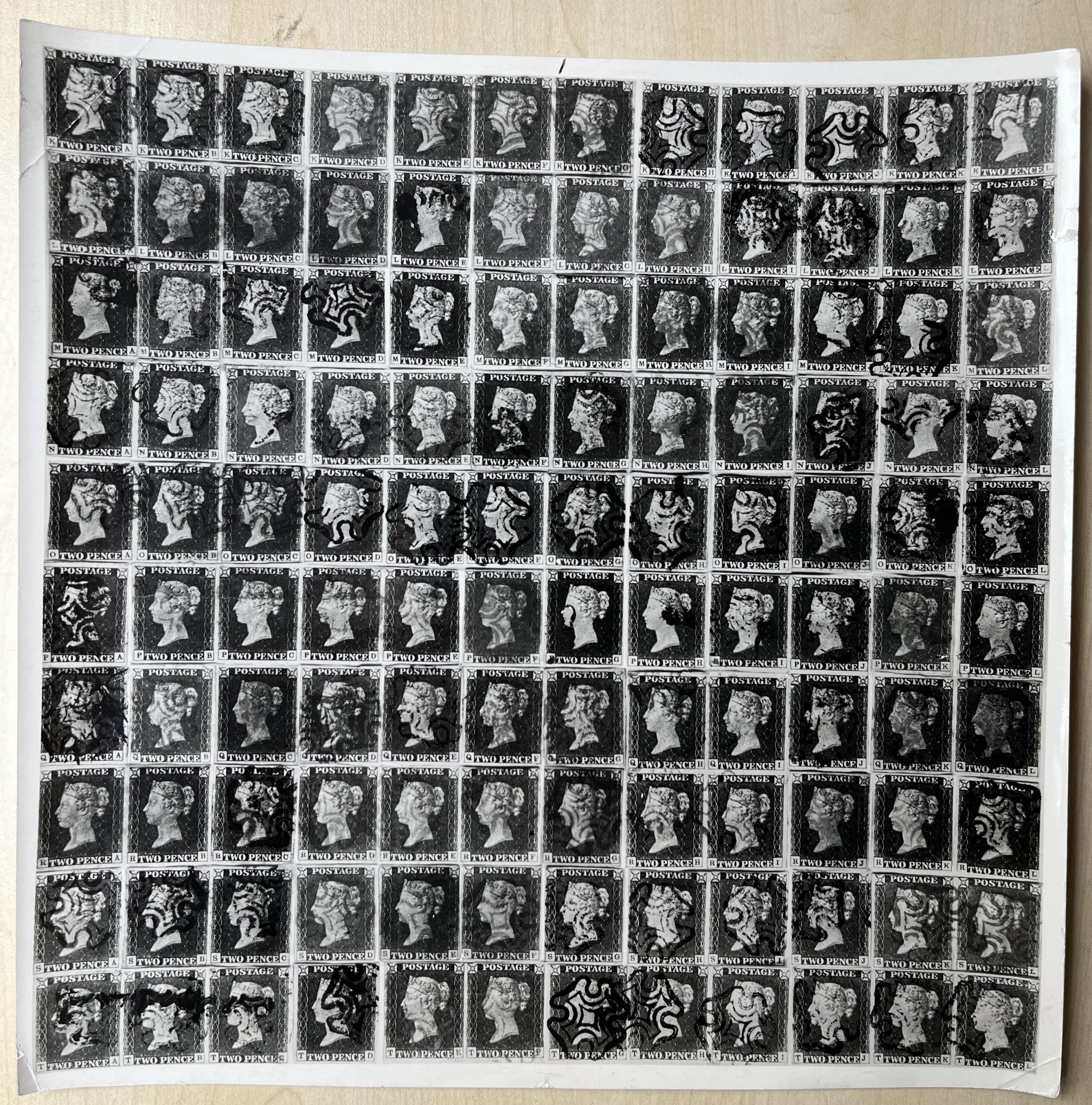 1840/45 complete photographic reproductions of all the 240 letterings ...