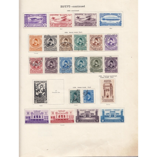 506 - British Empire in New Ideal album with range of mint & used incl some high vals, many 1935 Silver Ju... 