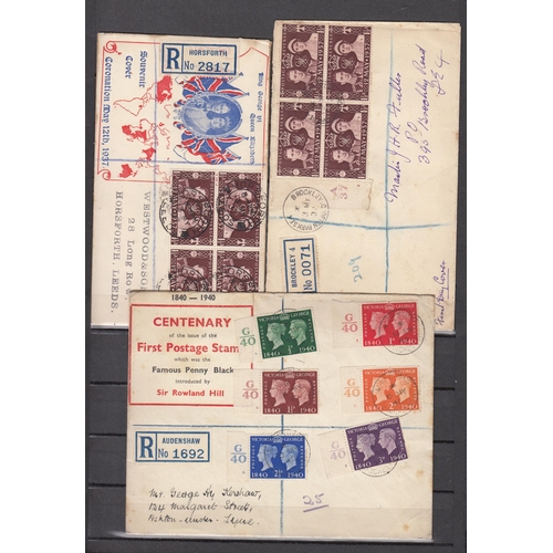 342 - A collection of GB EDVIII & KGVI FDI and FDC covers and cards, including illustrated EDVIII FDCs, KG... 
