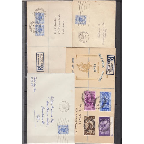 342 - A collection of GB EDVIII & KGVI FDI and FDC covers and cards, including illustrated EDVIII FDCs, KG... 
