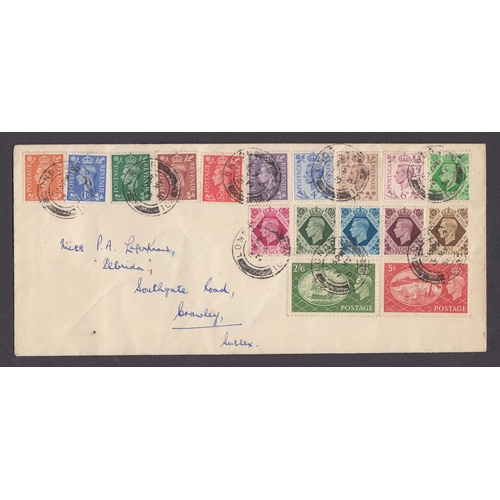 342 - A collection of GB EDVIII & KGVI FDI and FDC covers and cards, including illustrated EDVIII FDCs, KG... 
