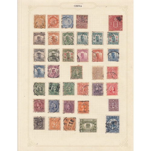 440 - A mint and used World stamp collection housed in 3x large A/Z volumes and loose with additionally so... 