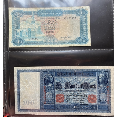 105 - A collection of x64 World Banknotes mainly in higher grade/uncirculated including consecutive notes,... 