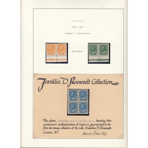 325 - A comprehensive mint & used collection of Canadian stamps housed in 2x illustrated Lighthouse volume... 