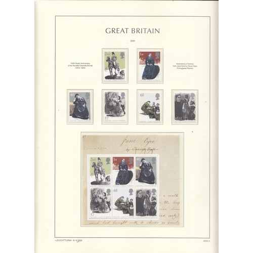 336 - The complete GB collection of commemorative sets and mini sheets for the period 1953/2006 in fine MN... 