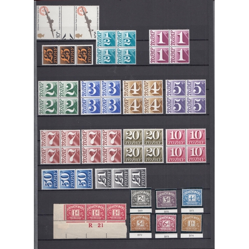 314 - A mint and used GB stamp collection from EDVII to QEII housed in 16 stock books, with a smattering o... 