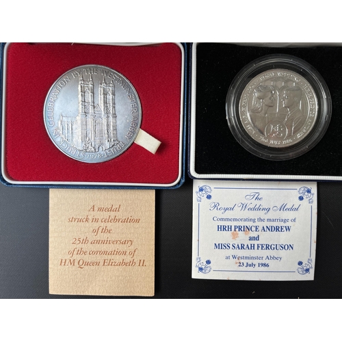 39 - A collection of x21 UK QEII silver proof boxed coins/medallions from 1977 to 1991, including x6 silv... 