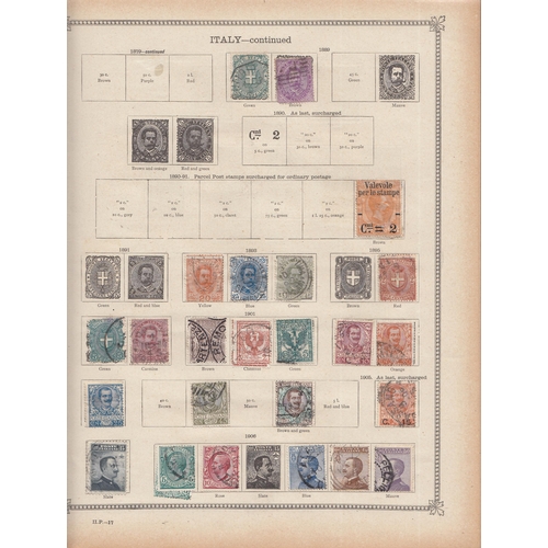 510 - 1840/1930 collection in 2 printed Ideal albums for the periods to 1840 to 1914 and 1915 to 1930 resp... 