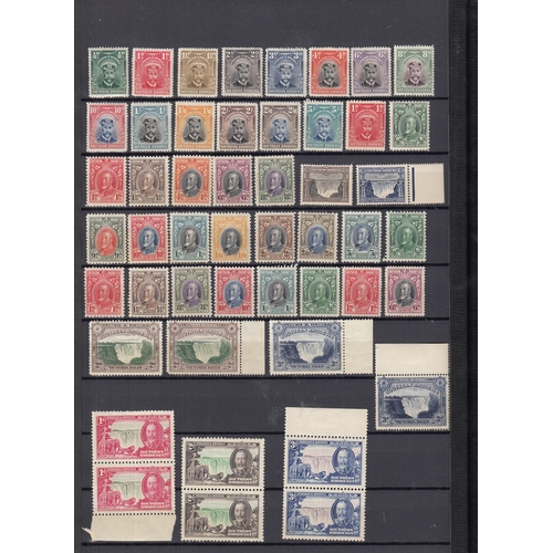 504 - A mint African British Empire collection from QV to QEII including various sets, noted B.S.A QV to 1... 