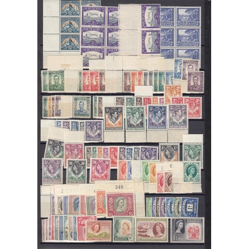 504 - A mint African British Empire collection from QV to QEII including various sets, noted B.S.A QV to 1... 