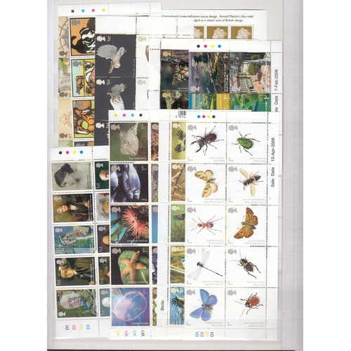309 - A mint duplicated accumulation of GB QEII decimal issues, including mint sets, mini sheets and smile... 