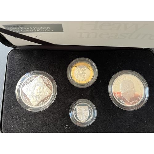 183 - A collection of x3 UK RM boxed silver sets, including 2003 3-Coin Silver Proof Piedfort set, 2006 Si... 